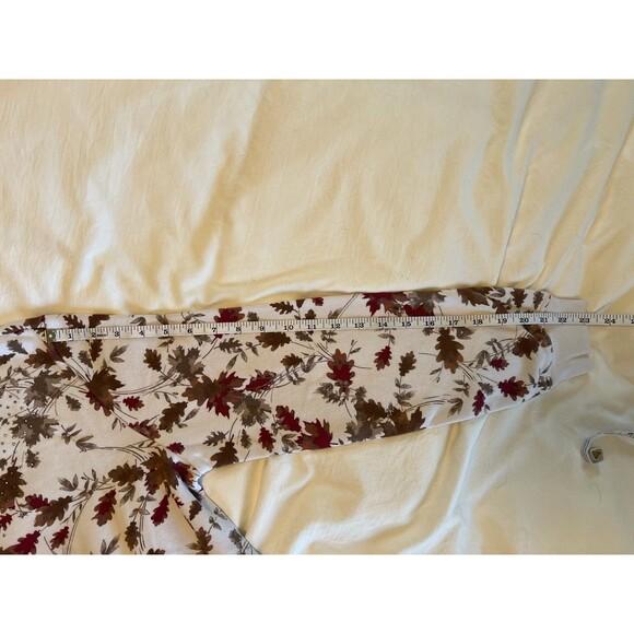 Breckenridge Autumn Leaves & Gems Themed Sweatshirt Top Women’s Small - Picture 10 of 10